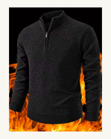 Men's Long Sleeve Jumper in Dark Grey 2 - original-tratada