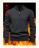 Men's Long Sleeve Jumper in Dark Grey - original-tratada