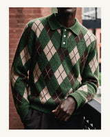 Men's Long Sleeve Jumper in Multicolor - original-tratada