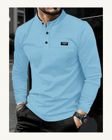 Men's Polo Shirt in Baby Blue - original-tratada