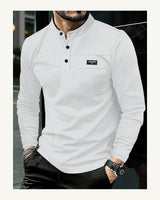 Men's Polo Shirt in White - original-tratada