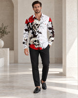 Men's Long Sleeve Shirt in Multicolor - look-completo