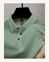 Men's Short Sleeve Polo Shirt in Green - original-tratada