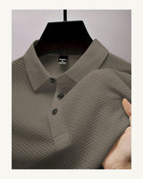 Men's Short Sleeve Polo Shirt in Khaki - original-tratada