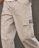 Men's Trousers in Beige - detalhe