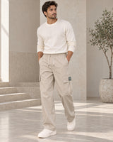 Men's Trousers in Beige - look-completo