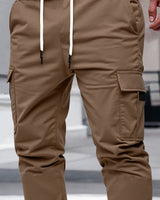 Men's Trousers in Brown - detalhe