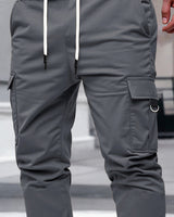 Men's Trousers - Multicolor 4 in Dark Grey - detalhe