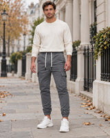 Men's Trousers - Multicolor 4 in Dark Grey - editorial