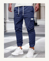 Men's Trousers - Multicolor 4 in Navy Blue - original-tratada