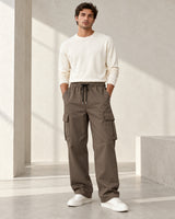 Men's Trousers in Brown - look-completo