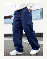 Men's Trousers in Royal Blue - original-tratada