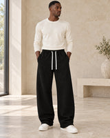 Men's Trousers in Black - look-completo