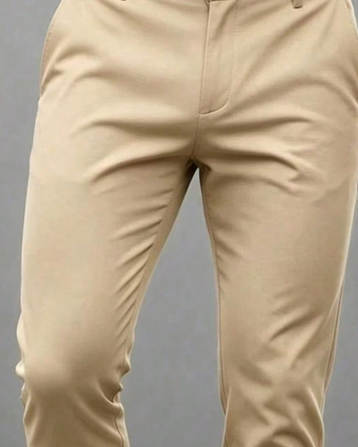 Men's Trousers in Khaki - detalhe