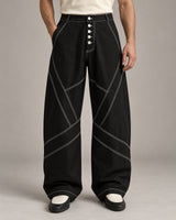 Men's Trousers in Black - principal