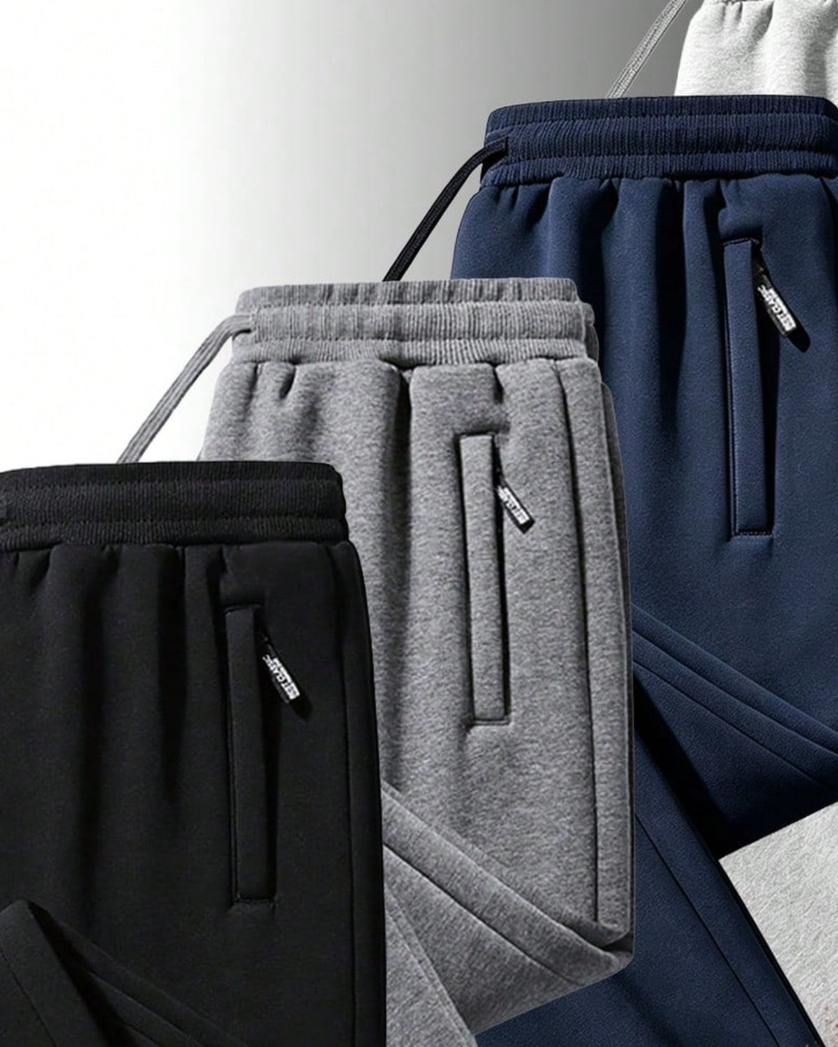 Men's Trousers in Black - detalhe