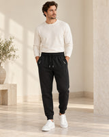 Men's Trousers in Black - look-completo