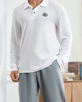 Men's Trousers in Dusty Blue - detalhe