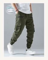 Men's Trousers in Army Green - original-tratada