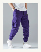 Men's Trousers in Purple - original-tratada