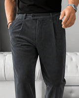 Men's Trousers in Grey - detalhe