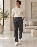 Men's Trousers in Grey - look-completo