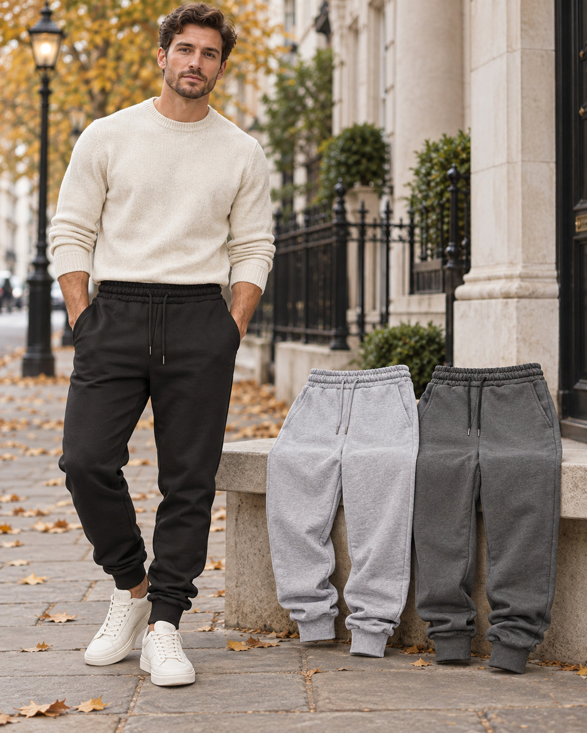 Men's Trousers in Multicolor - editorial