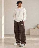 Men's Trousers in Coffee Brown - look-completo