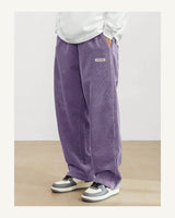 Men's Trousers in Purple - original-tratada