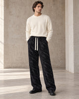 Men's Trousers in Black - look-completo