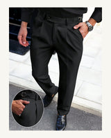 Men's Trousers in Black - original-tratada
