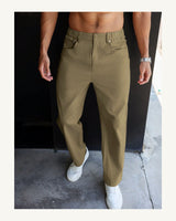Men's Trousers in Camel - original-tratada