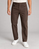 Men's Trousers in Coffee Brown - principal