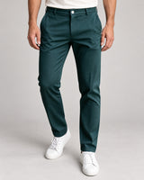 Men's Trousers - Dark Grey in Dark Green - principal