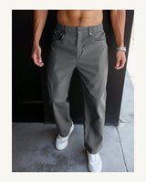 Men's Trousers - Dark Grey in Dark Grey - original-tratada
