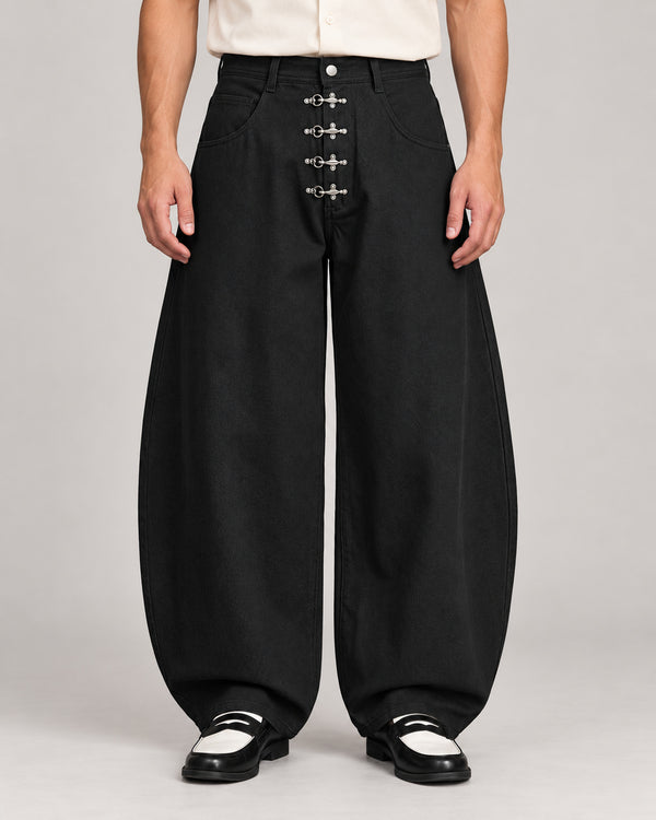 Men's Trousers in Black - principal
