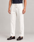 Men's Trousers in White - principal