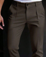 Men's Trousers in Brown - detalhe