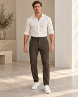 Men's Trousers in Brown - look-completo