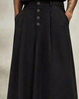 Men's Trousers in Black - detalhe