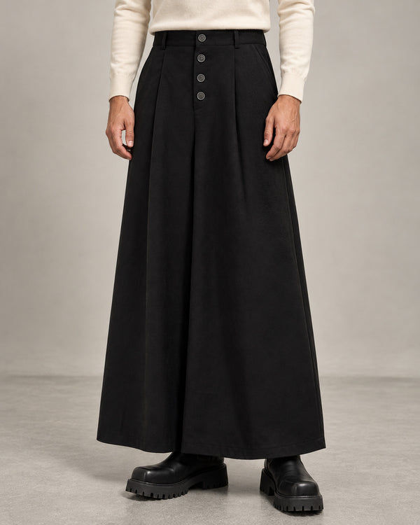 Men's Trousers in Black - principal