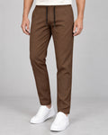 Men's Trousers in Coffee Brown - principal