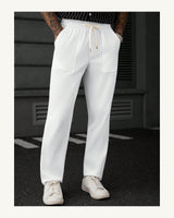 Men's Trousers in White - original-tratada