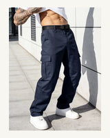 Men's Trousers in Navy Blue - original-tratada