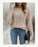 Women's Jumper in Apricot - original-tratada