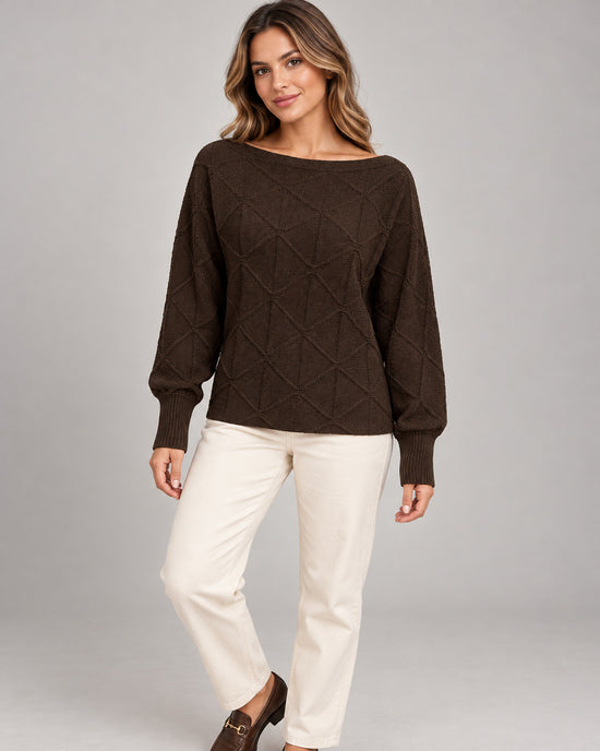 Women's Jumper in Coffee Brown - principal