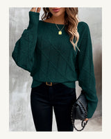 Women's Jumper in Dark Green - original-tratada