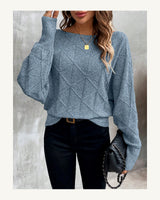 Women's Jumper in Dusty Blue - original-tratada