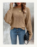 Women's Jumper in Khaki - original-tratada