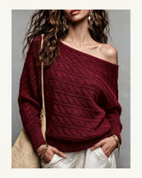 Women's Jumper in Red Violet - original-tratada